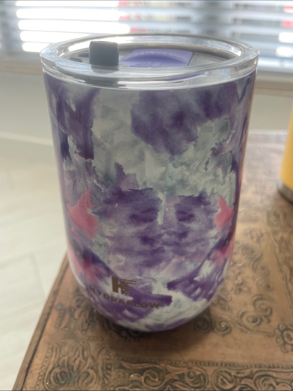 Hydroflask Purple Tie-Dye Insulated Tumbler
